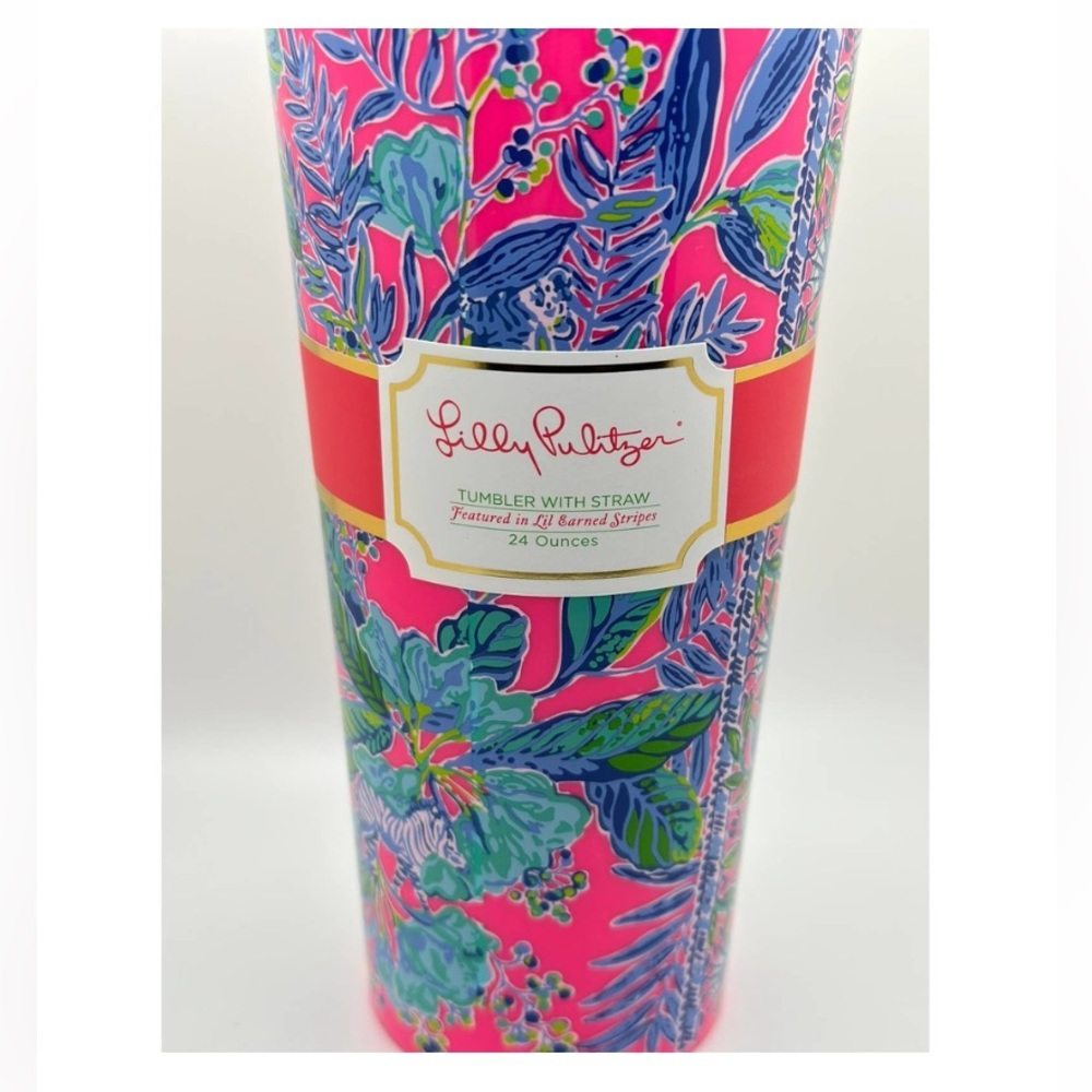 Lilly Pulitzer Earned Stripes Tall Insulated Tumbler